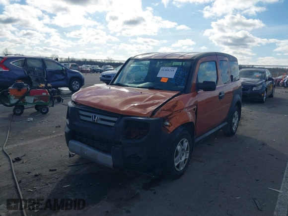 2008 Honda Element LX with VIN 5J6YH183X8L013438, listed as a IAAI auction lot 41488218 with 170,038 mi miles and . Bid and sale history available at DreamBid. Image 6.
