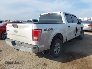 2017 Ford F-150 XL with VIN 1FTEW1EG7HFA12221, listed as a IAAI auction lot 41619127 with 241,779 mi miles. Bid and sale history available at carsss.com. Image 4.