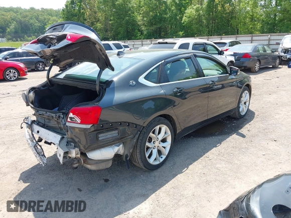 2014 Chevrolet Impala LT with VIN 2G1125S36E9156519, listed as a IAAI auction lot 42145424 with 97,755 mi miles and . Bid and sale history available at DreamBid. Image 4.