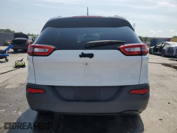 2016 Jeep Cherokee Altitude with VIN 1C4PJLAB5GW355332, listed as a Copart auction lot 55952555 with Not provided miles and Salvage title. Bid and sale history available at DreamBid. Image 6.