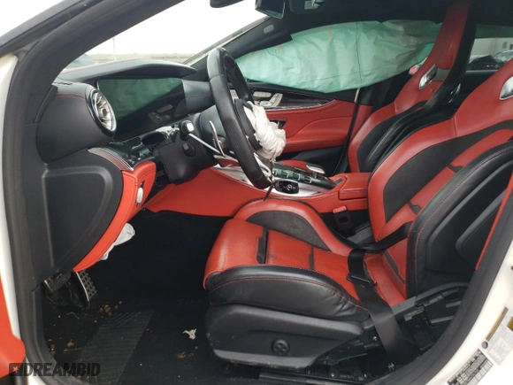 2021 Mercedes-Benz AMG GT with VIN W1K7X6BB7MA036754, listed as a Copart auction lot 67720904 with 0 mi miles and Salvage Title. Bid and sale history available at carsss.com. Image 7.