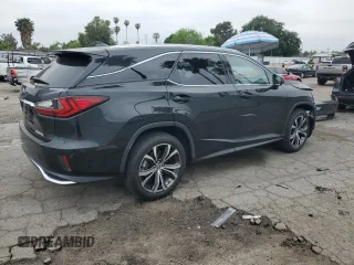2022 Lexus RX 350L z VIN JTJHZKEAXN2024238, wystawiony jako Copart lot #54218355 z przebiegiem 18 761 mil mil oraz Szkoda całkowita • Salvage title. Historia ofert i sprzedaży dostępna na DreamBid. Obrazek 3.