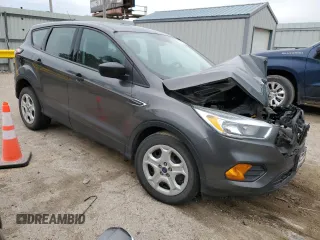 2017 Ford Escape S with VIN 1FMCU0F7XHUC34314, listed as a Copart auction lot 55633695 with Not provided miles and Salvage title. Bid and sale history available at DreamBid. Image 4.