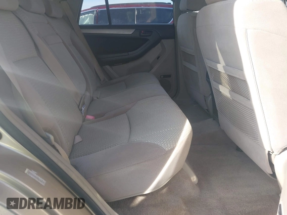 2005 Toyota 4Runner SR5 with VIN JTEBT14R350056824, listed as a IAAI auction lot 41936954 with 247,526 mi miles and . Bid and sale history available at DreamBid. Image 8.