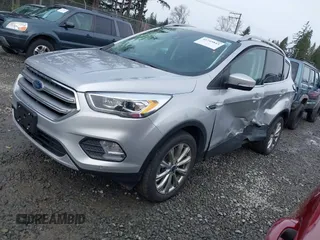2017 Ford Escape Titanium with VIN 1FMCU9J97HUE98023, listed as a IAAI auction lot 41745843 with 24,857 mi miles. Bid and sale history available at carsss.com. Image 16.