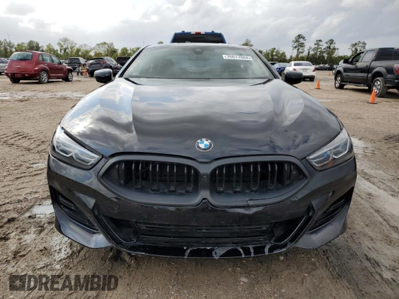 2025 BMW 8 Series 840i with VIN WBAAE2C06SCS36843, listed as a Copart auction lot 76617604 with 918 mi miles and Non Repairable. Bid and sale history available at carsss.com. Image 5.