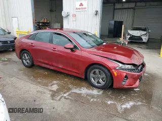 2021 Kia K5 LXS with VIN 5XXG14J28MG018396, listed as a Copart auction lot 84083064 with 104,175 mi miles and Salvage Title. Bid and sale history available at carsss.com. Image 4.