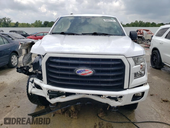 2017 Ford F-150 XL with VIN 1FTEW1EFXHKD51392, listed as a Copart auction lot 65843754 with 103,363 mi miles and Non repairable. Bid and sale history available at DreamBid. Image 5.