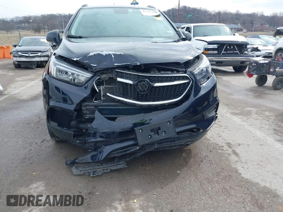 2021 Buick Encore Preferred with VIN KL4CJESMXMB365071, listed as a IAAI auction lot 41701334 with 39,618 mi miles. Bid and sale history available at carsss.com. Image 6.