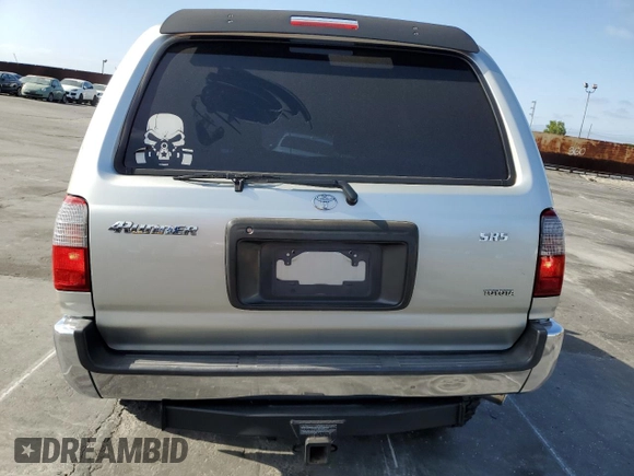 2000 Toyota 4Runner SR5 z VIN JT3GN86R4Y0159902, wystawiony jako Copart lot #57287845 z przebiegiem 174 742 mil mil oraz Szkoda całkowita • Salvage title. Historia ofert i sprzedaży dostępna na DreamBid. Obrazek 6.