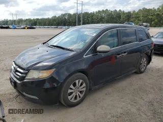 2014 Honda Odyssey EX-L with VIN 5FNRL5H69EB066107, listed as a Copart auction lot 57449255 with 172,833 mi miles and Clean title. Bid and sale history available at DreamBid. Image 1.