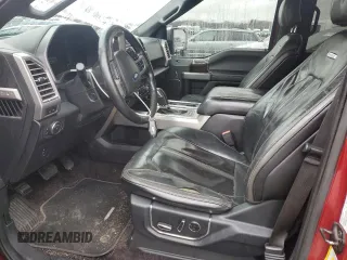 2016 Ford F-150 XLT with VIN 1FTEW1EF0GFA57068, listed as a Copart auction lot 51673645 with 155,910 mi miles and Salvage Title. Bid and sale history available at DreamBid. Image 7.
