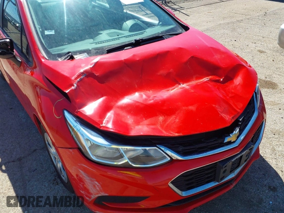 2017 Chevrolet Cruze LS z VIN 1G1BC5SM3H7173634, wystawiony jako IAAI lot #41822124 z przebiegiem 235 854 mil mil oraz . Historia ofert i sprzedaży dostępna na DreamBid. Obrazek 6.