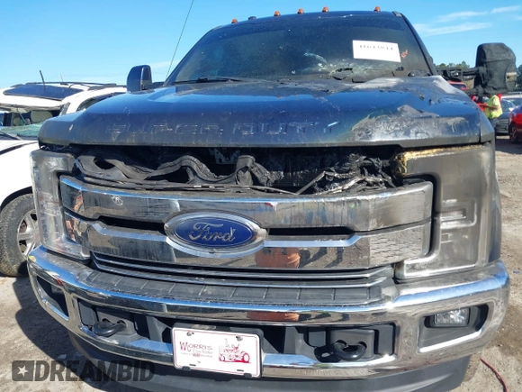 2018 Ford Super Duty F-250 SRW XL with VIN 1FT7W2BT2JEB68095, listed as a IAAI auction lot 41643844 with 1 mi miles. Bid and sale history available at carsss.com. Image 11.