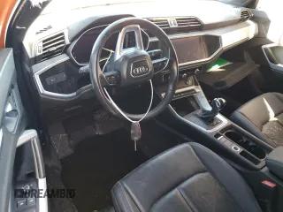 2021 Audi Q3 Premium with VIN WA1AUCF35M1124724, listed as a Copart auction lot 47537175 with Not provided miles and Non repairable. Bid and sale history available at DreamBid. Image 8.