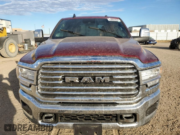 2023 Ram 2500 Longhorn with VIN 3C6UR5GL0PG579122, listed as a Copart auction lot 73804464 with 0 mi miles and Salvage Title. Bid and sale history available at carsss.com. Image 5.