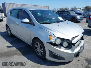 2013 Chevrolet Sonic LT with VIN 1G1JC6SG0D4202398, listed as a IAAI auction lot 42067950 with 141,114 mi miles. Bid and sale history available at carsss.com. Image 1.
