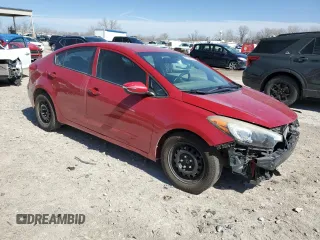 2015 Kia Forte LX with VIN KNAFX4A64F5338090, listed as a Copart auction lot 49138065 with 129,778 mi miles and Salvage Title. Bid and sale history available at carsss.com. Image 4.