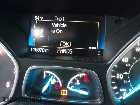2018 Ford Escape S with VIN 1FMCU0F76JUA66290, listed as a IAAI auction lot 42349895 with 116,570 mi miles and . Bid and sale history available at DreamBid. Image 7.