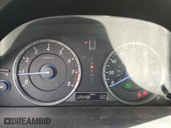 2012 Honda Crosstour EX-L with VIN 5J6TF2H58CL010232, listed as a Copart auction lot 57560674 with 225,498 mi miles and Salvage Title. Bid and sale history available at carsss.com. Image 9.