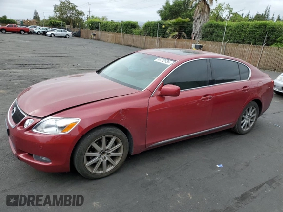 2006 Lexus GS 300 z VIN JTHBH96S965025584, wystawiony jako Copart lot #54172535 z przebiegiem 134 196 mil mil oraz Szkoda całkowita • Salvage title. Historia ofert i sprzedaży dostępna na DreamBid. Obrazek 1.