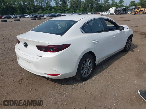 2019 Mazda 3 with VIN 3MZBPABL7KM114298, listed as a IAAI auction lot 42536800 with 53,598 mi miles and . Bid and sale history available at DreamBid. Image 4.