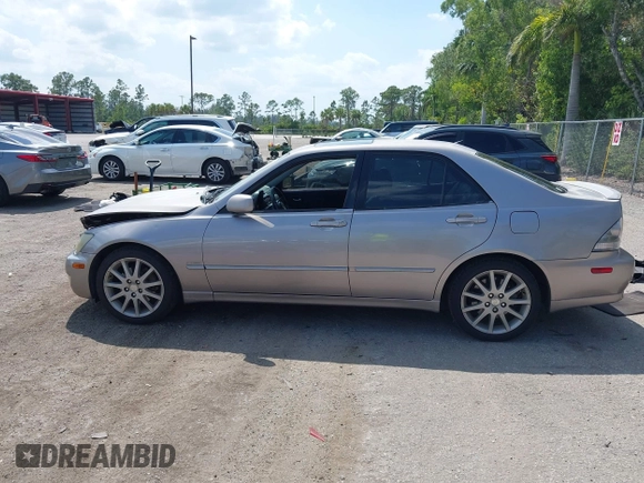 2003 Lexus IS 300 with VIN JTHBD192730074509, listed as a IAAI auction lot 42049035 with 296,596 mi miles. Bid and sale history available at carsss.com. Image 14.