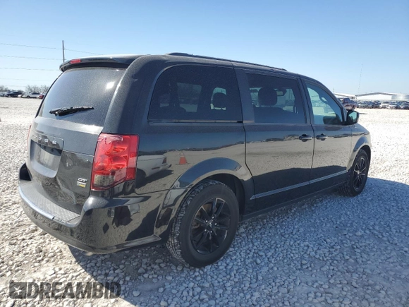 2019 Dodge Grand Caravan GT with VIN 2C4RDGEG2KR694788, listed as a Copart auction lot 48361445 with 112,872 mi miles and Salvage Title. Bid and sale history available at DreamBid. Image 3.