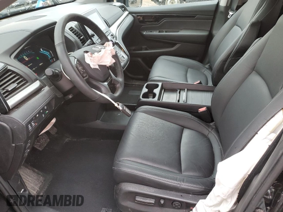 2024 Honda Odyssey EX-L with VIN 5FNRL6H69RB501705, listed as a Copart auction lot 53372625 with 29,603 mi miles and Clean Title. Bid and sale history available at DreamBid. Image 7.