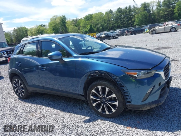 2019 Mazda CX-3 Touring z VIN JM1DKFC72K1459583, wystawiony jako IAAI lot #42380694 z przebiegiem 13 846 mil mil oraz . Historia ofert i sprzedaży dostępna na DreamBid. Obrazek 13.