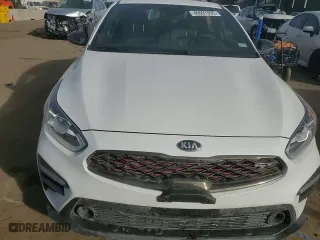 2021 Kia Forte GT with VIN 3KPF44AC2ME303146, listed as a Copart auction lot 46697895 with 41,936 mi miles and Salvage Title. Bid and sale history available at carsss.com. Image 11.