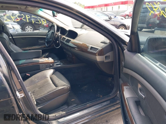 2005 BMW 7 Series 745i with VIN WBAGL63545DP75723, listed as a IAAI auction lot 42795242 with 173,215 mi miles and . Bid and sale history available at DreamBid. Image 5.