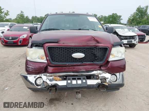 2006 Ford F-150 XLT с VIN 1FTPX14586NB61052, выставлен на аукционе IAAI как лот 42452566 с пробегом 145 612 миль миль и . История ставок и продаж доступна на DreamBid. Изображение 12.