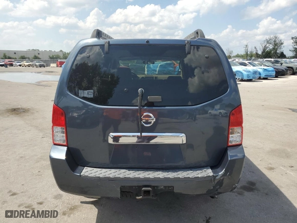 2005 Nissan Pathfinder XE with VIN 5N1AR18U65C775296, listed as a Copart auction lot 51675355 with 231,324 mi miles and Non Repairable. Bid and sale history available at carsss.com. Image 6.