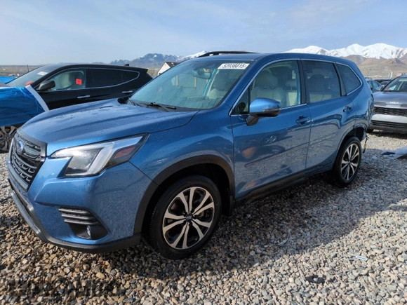 2024 Subaru Forester Limited with VIN JF2SKALC7RH450839, listed as a Copart auction lot 52038015 with 8,821 mi miles and Salvage Title. Bid and sale history available at carsss.com. Image 1.