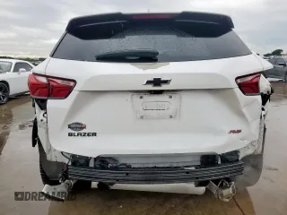 2020 Chevrolet Blazer RS z VIN 3GNKBERS4LS586243, wystawiony jako Copart lot #55514245 z przebiegiem 47 365 mil mil oraz Szkoda całkowita • Salvage title. Historia ofert i sprzedaży dostępna na DreamBid. Obrazek 6.