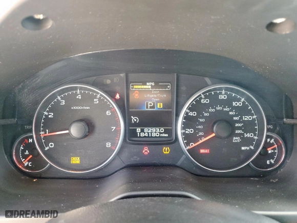 2013 Subaru Outback 2.5i Limited with VIN 4S4BRCKC4D3235749, listed as a Copart auction lot 50131275 with 184,180 mi miles and Salvage Title. Bid and sale history available at carsss.com. Image 9.