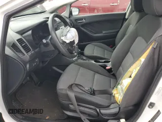 2016 Kia Forte LX with VIN KNAFX4A69G5563896, listed as a Copart auction lot 45729555 with 0 mi miles and Salvage Title. Bid and sale history available at carsss.com. Image 7.