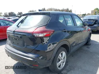 2022 Nissan Kicks S with VIN 3N1CP5BV0NL507251, listed as a IAAI auction lot 41847381 with 71,625 mi miles. Bid and sale history available at carsss.com. Image 4.