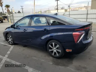 2019 Toyota Mirai with VIN JTDBVRBD7KA007376, listed as a Copart auction lot 86543454 with 27,724 mi miles and Salvage title. Bid and sale history available at DreamBid. Image 2.