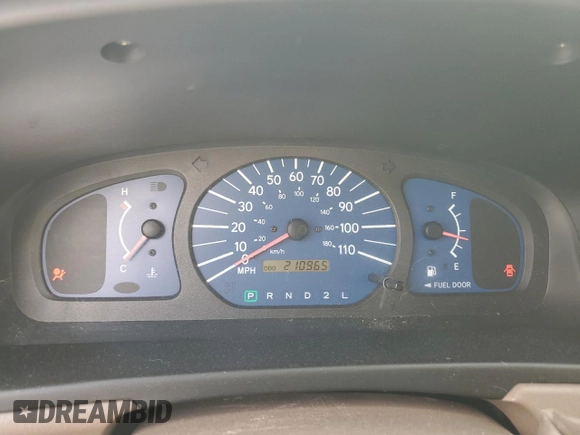 2003 Toyota Sienna CE with VIN 4T3ZF19C93U511425, listed as a Copart auction lot 69253524 with 210,965 mi miles and Salvage Title. Bid and sale history available at carsss.com. Image 9.
