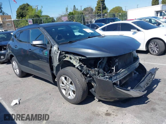 2019 Chevrolet Blazer with VIN 3GNKBCRSXKS614341, listed as a IAAI auction lot 41750561 with 60,345 mi miles and . Bid and sale history available at DreamBid. Image 1.