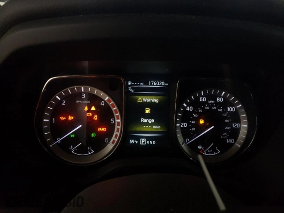 2017 Nissan Titan XD SV with VIN 1N6BA1F42HN519598, listed as a Copart auction lot 81415254 with 176,020 mi miles and Clean Title. Bid and sale history available at carsss.com. Image 9.