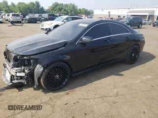 2014 Mercedes-Benz CLA 250 z VIN WDDSJ4GB4EN135521, wystawiony jako Copart lot #59529145 z przebiegiem 221 517 mil mil oraz Szkoda całkowita • Salvage title. Historia ofert i sprzedaży dostępna na DreamBid. Obrazek 1.