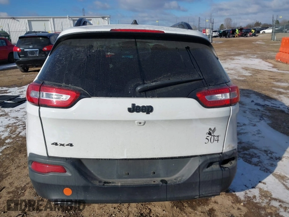 2015 Jeep Cherokee North with VIN 1C4PJMCS7FW792850, listed as a IAAI auction lot 41323432 with 102,642 mi miles. Bid and sale history available at carsss.com. Image 16.