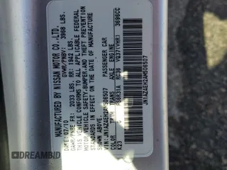 2010 Nissan 370Z Touring with VIN JN1AZ4EH2AM506507, listed as a Copart auction lot 70469504 with 115,594 mi miles and Salvage Title. Bid and sale history available at carsss.com. Image 12.