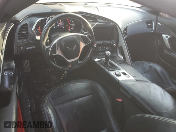 2014 Chevrolet Corvette 2LT with VIN 1G1YC2D72E5104781, listed as a Copart auction lot 48210175 with 72,653 mi miles and Salvage Title. Bid and sale history available at carsss.com. Image 8.