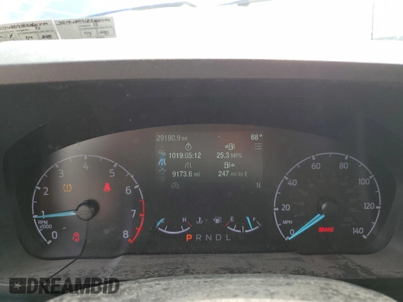 2024 Ford Maverick XL с VIN 3FTTW8B91RRA60744, выставлен на аукционе Copart как лот 53033995 с пробегом 29 190 миль миль и Списание • Salvage title. История ставок и продаж доступна на DreamBid. Изображение 9.
