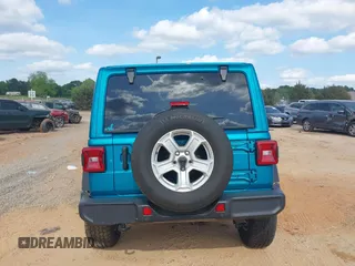 2020 Jeep Wrangler Unlimited Sport с VIN 1C4HJXDG4LW331133, выставлен на аукционе IAAI как лот 42154246 с пробегом 87 668 миль миль и . История ставок и продаж доступна на DreamBid. Изображение 16.