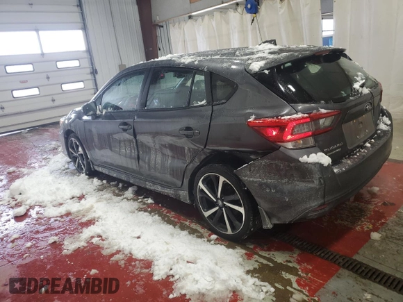 2022 Subaru Impreza Special Sports with VIN 4S3GTAM61N3704157, listed as a Copart auction lot 88740905 with 58,243 mi miles and Salvage title. Bid and sale history available at DreamBid. Image 2.